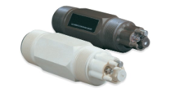Sensor de pH encapsulado, cuerpo de LCP, 5 hilos, convertible, cable de 50 pies con desconexión rápida de amplificador