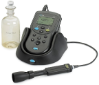 Medidor de oxígeno disuelto portátil HQ30D, kit de laboratorio para calidad del agua, con sensor de OD luminiscente, cable de 1 m