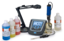 Paquete del medidor de demanda bioquímica de oxígeno (BOD) y pH para laboratorios de calidad del agua HQ440D con sensor óptico LBOD101 y electrodo de pH genérico PHC301