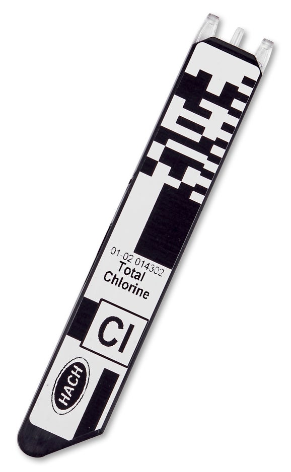 Reactivos Chemkey de cloro total (caja de 25)