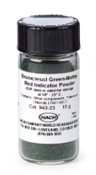 Indicador de rojo de metilo/verde de bromocresol, 15 g