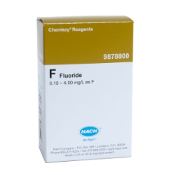 Reactivos Chemkey para Fluoruro (caja de 25)