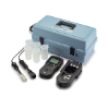 Medidor de pH y oxígeno disuelto portátil HQ40D, kit de campo para control medioambiental, con electrodo de pH de gel y sensor de OD luminiscente, cable de 1 m