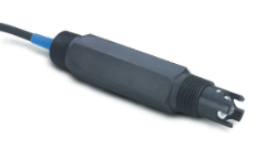 Sensor de ORP/pH combinado de 3/4 pulg., estilo convertible, cuerpo de PPS, electrodo de pH de vidrio de uso general, compensación de temperatura: RT Pt de 100 ohmios, cable de 15 pies