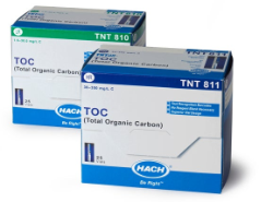 Pruebas en cubeta TNTplus para TOC, HR (30 - 300 mg/L C), 25 pruebas