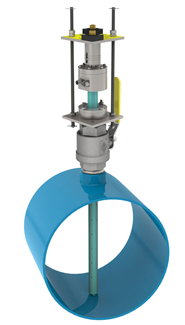 Ultra Mag Flow Meter for Measuring Sludge, Raw or Sewage Water in a Wastewater Treatment Plant